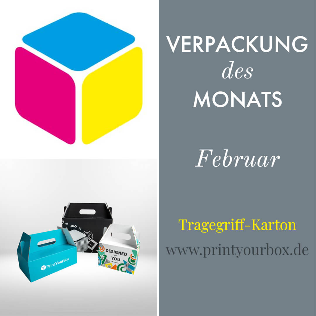 Verpackung des Monats Februar 2022 - Tragegriffkarton