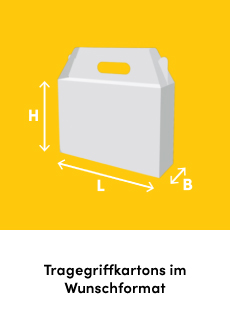 Tragegriffkartons im Wunschformat