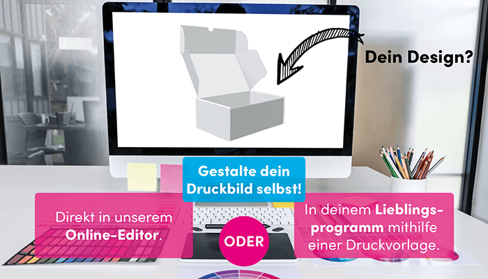 Druckbild selbst gestalten bei PrintYourBox